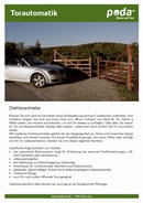 Download Produktblatt Torautomatik